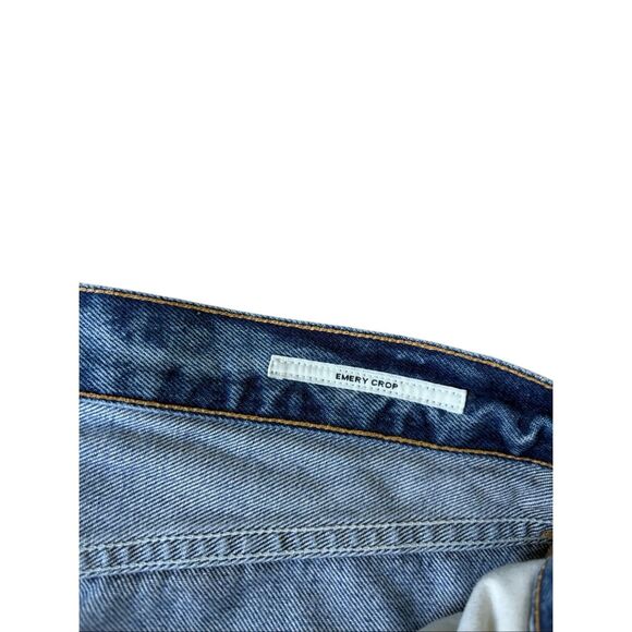 Citizens of Humanity Emery Crop Straight Jeans size 27 Blue - Picture 4 of 11